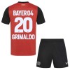 Bayer 04 Leverkusen Alejandro Grimaldo 20 Hjemme 2024-25 - Barn Draktsett